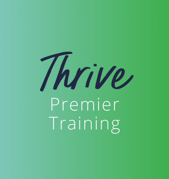 THRIVE Premier Training images